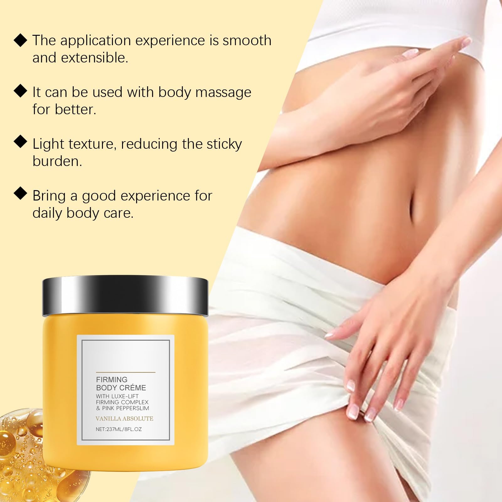 PAQIMAN Champagne Lift: ingrediente Pink PepperSlim para nutrición de la piel.