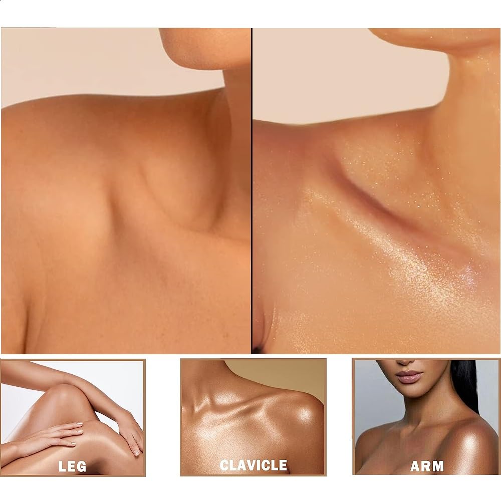 PAQIMAN Glitter Highlighter: destello brillante para look luminoso