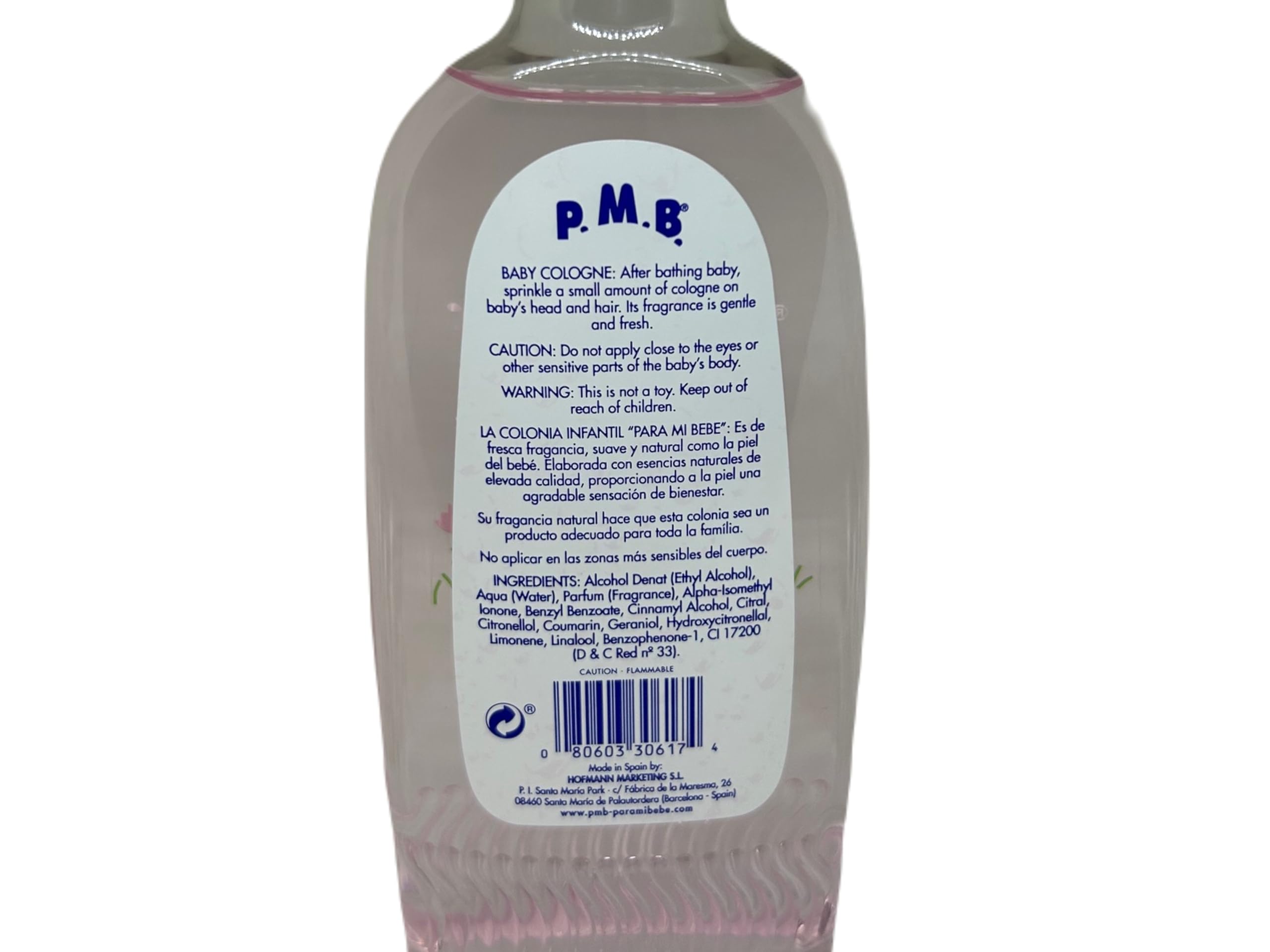 Para Mi Bebe Splash Cologne Girls spray usage for delicate daily wear.