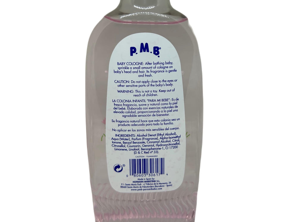 Para Mi Bebe Splash Cologne Girls spray usage for delicate daily wear.