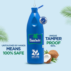 Parachute Aceite de Coco pruebas de calidad 27 garantizan pureza y consistencia.