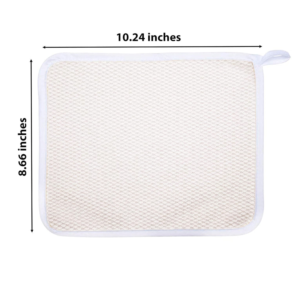 PARADISO Evriholder washcloth trio in white for shared spaces.