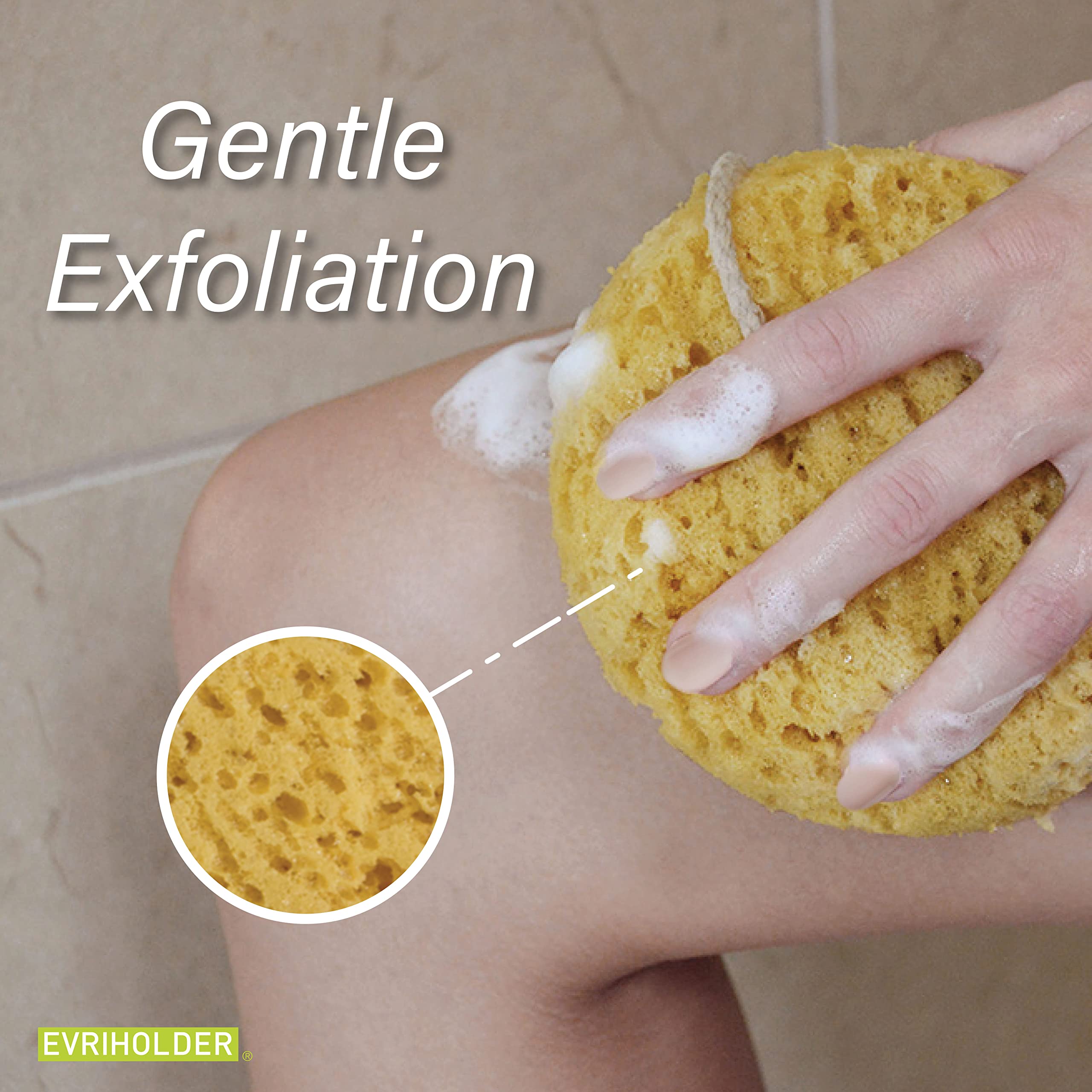 Paradiso Evriholder Sea Foam Sponge soft texture suitable for sensitive skin