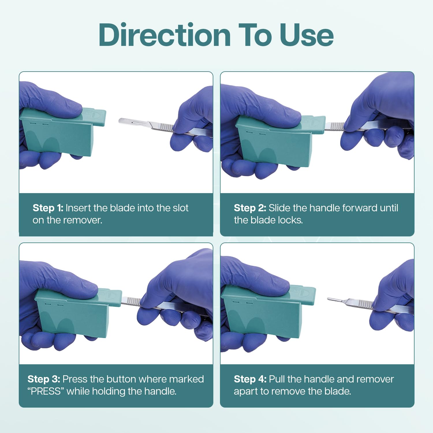 Paragon Mount Dermaplane Box salon-safe design enables safe blade removal