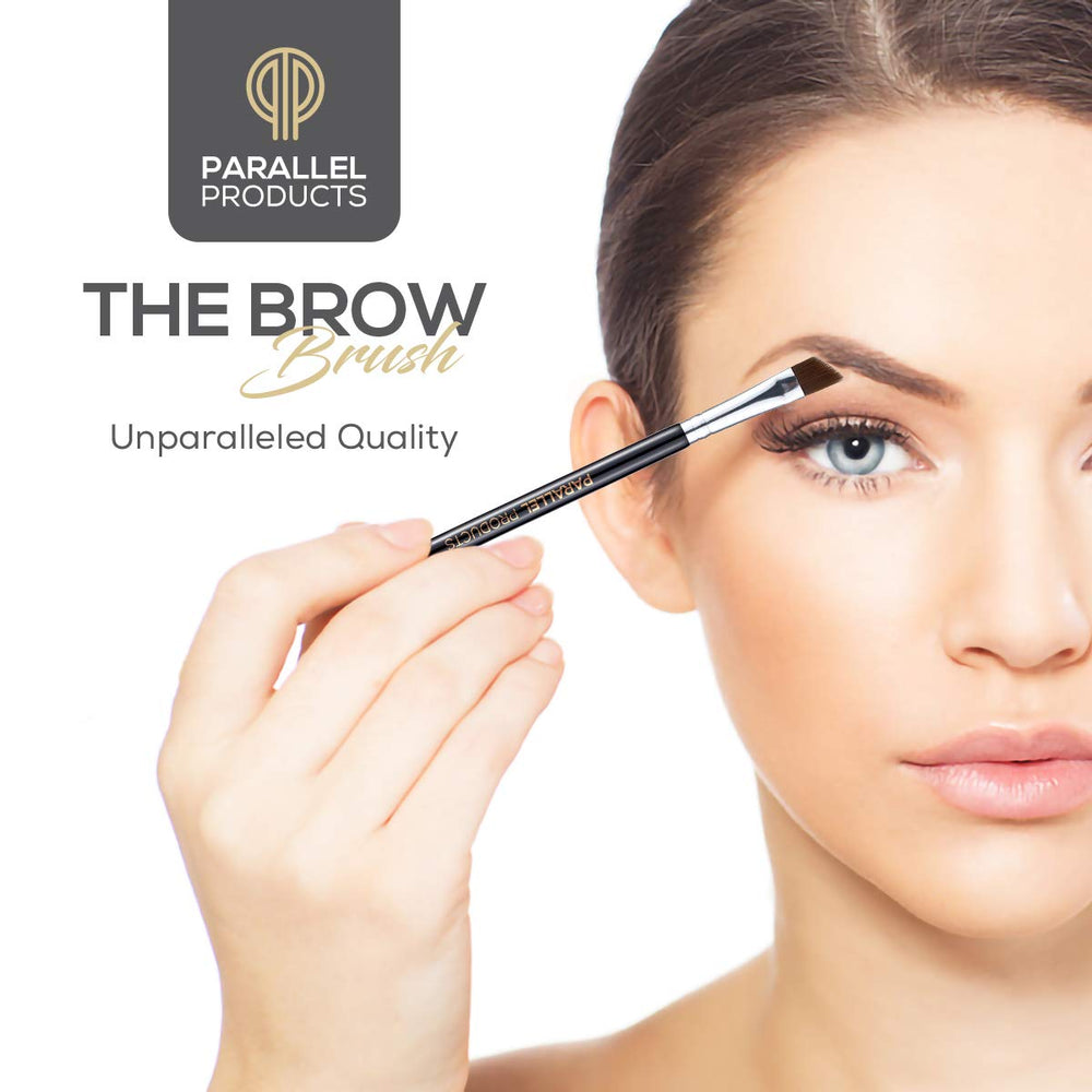 Cream tint use with Parallel Products The Brow Brush for defined color