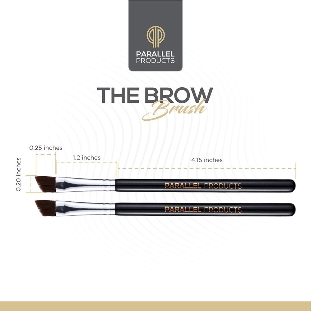 Easy grip handle design of Parallel Products The Brow Brush