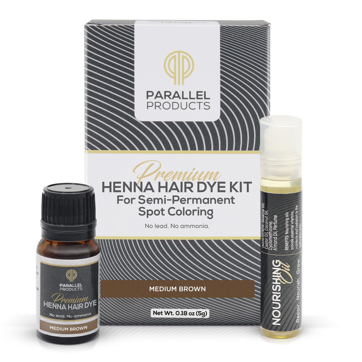 Parallel Products Henna Kit Packaging Box for gift-ready presentation.