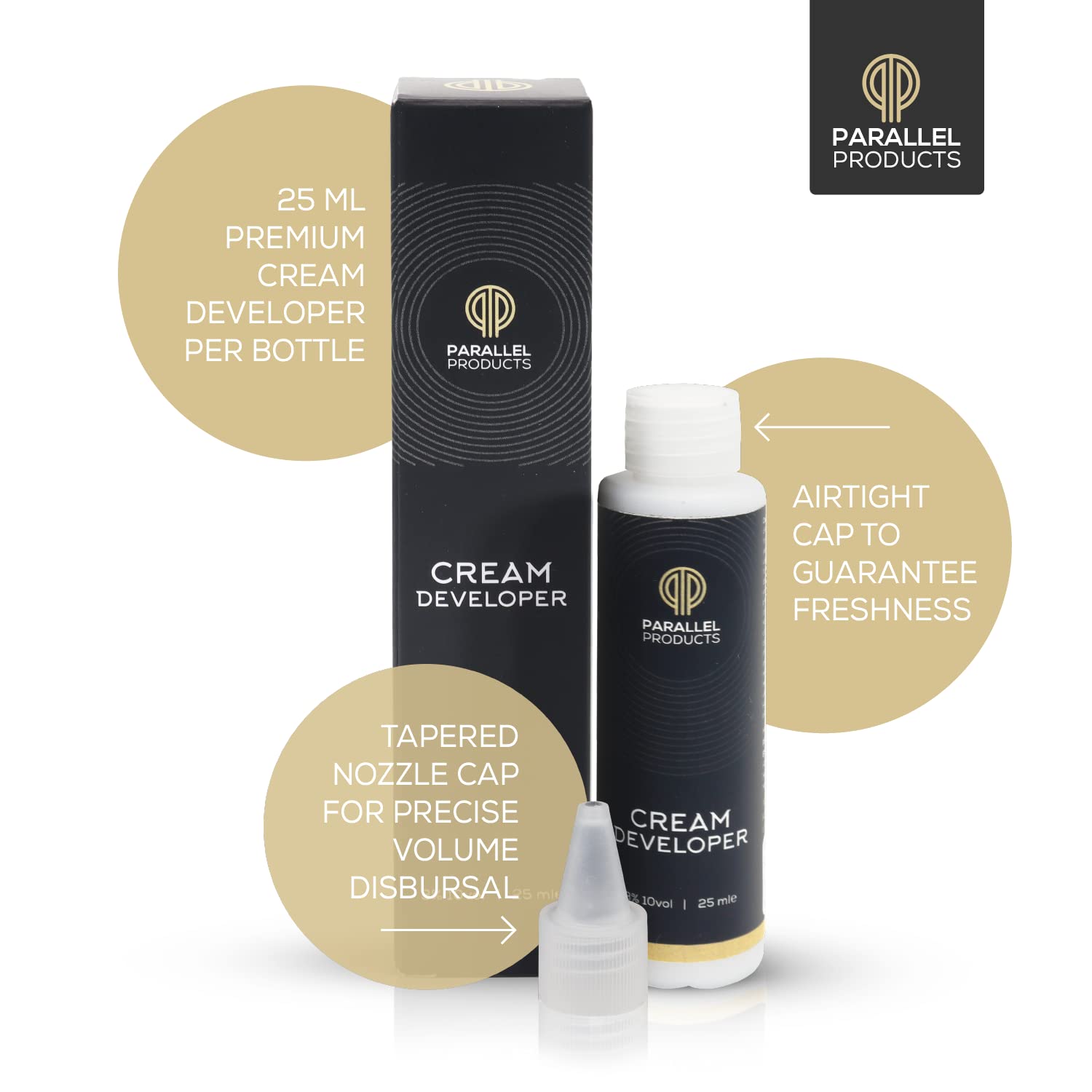 Parallel Products leak-proof cap preserves product integrity and spills-free use