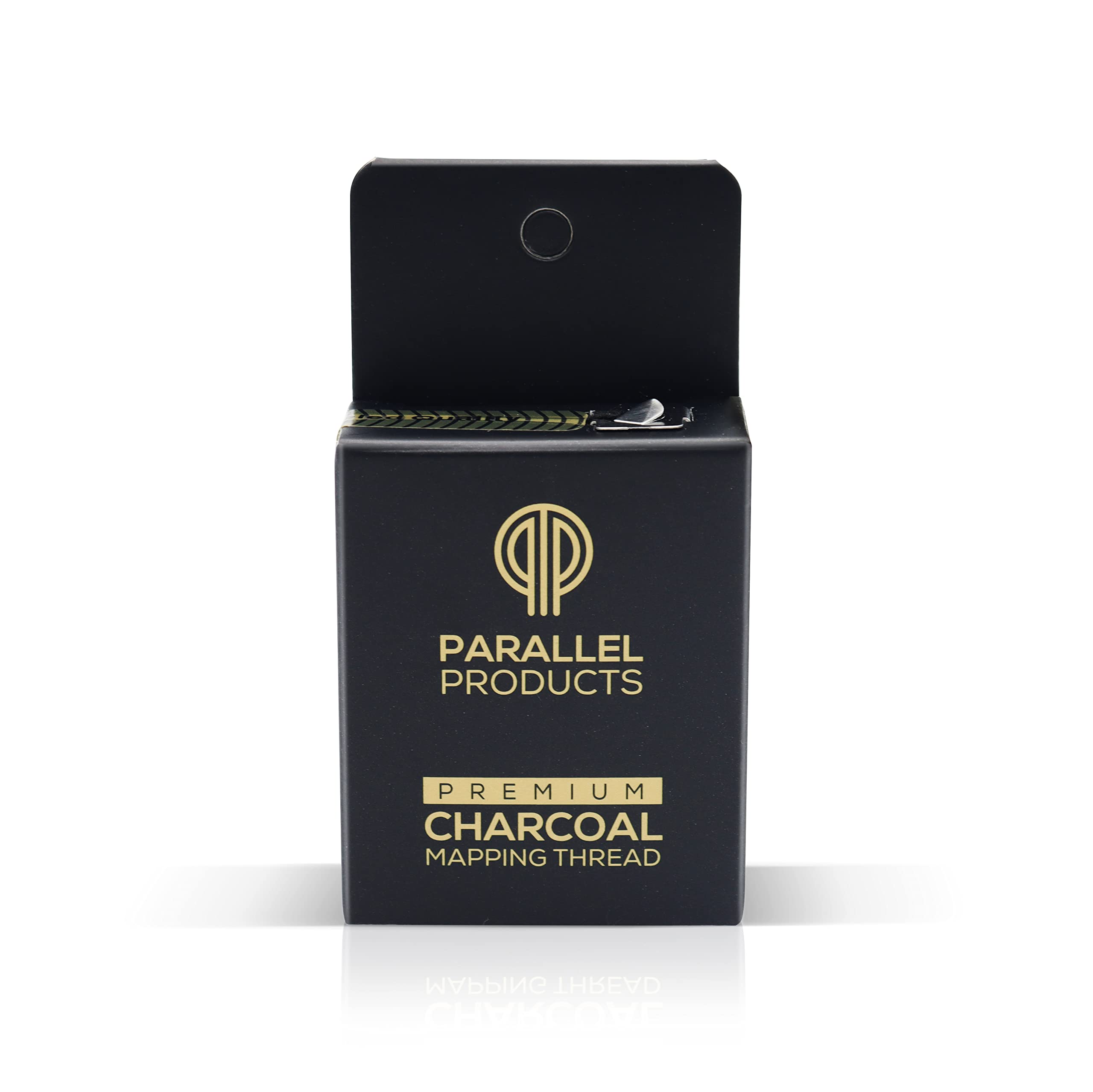 Parallel Products 1mm-thick string supports precise, crisp brow guides.