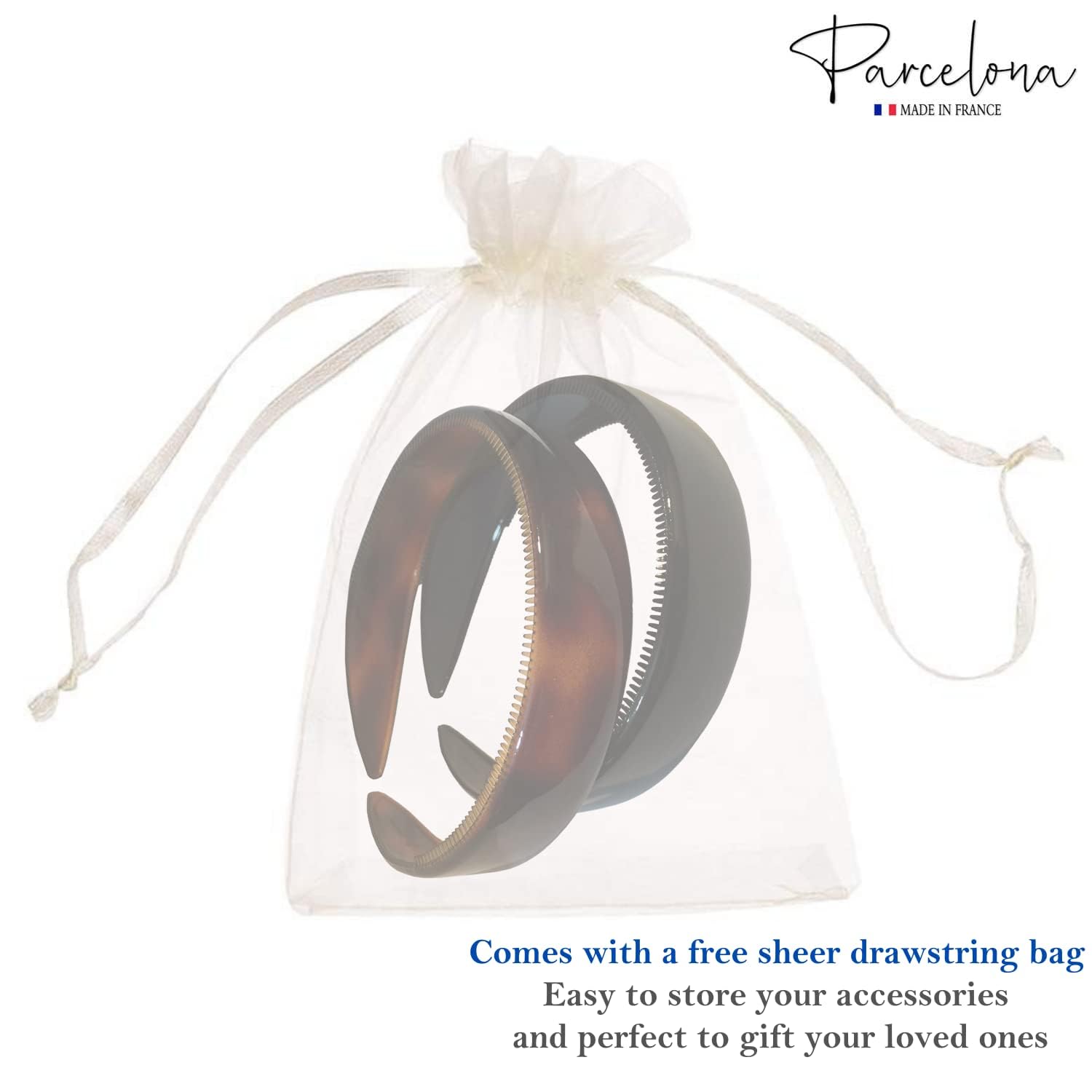 Parcelona headband designed for daily wear, workouts, and outdoor activities.