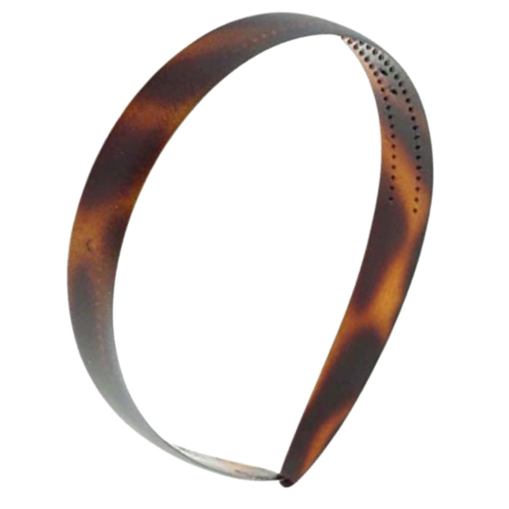 Parcelona diadema francesa ancho 2 cm en celuloide tortuga marrón para uso diario cómodo.