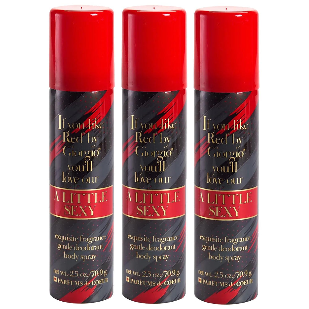 Parfums De Coeur A Little Sexy deodorant bottle pump for everyday subtle scent and easy reapplication.