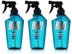 Parfums De Coeur BOD Man Fresh Blue Musk bottle, 8 oz, versatile everyday fragrance.
