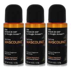 Parfums De Coeur Bod Man Mascolino bottle—crisp citrus and warm woods for daytime wear.