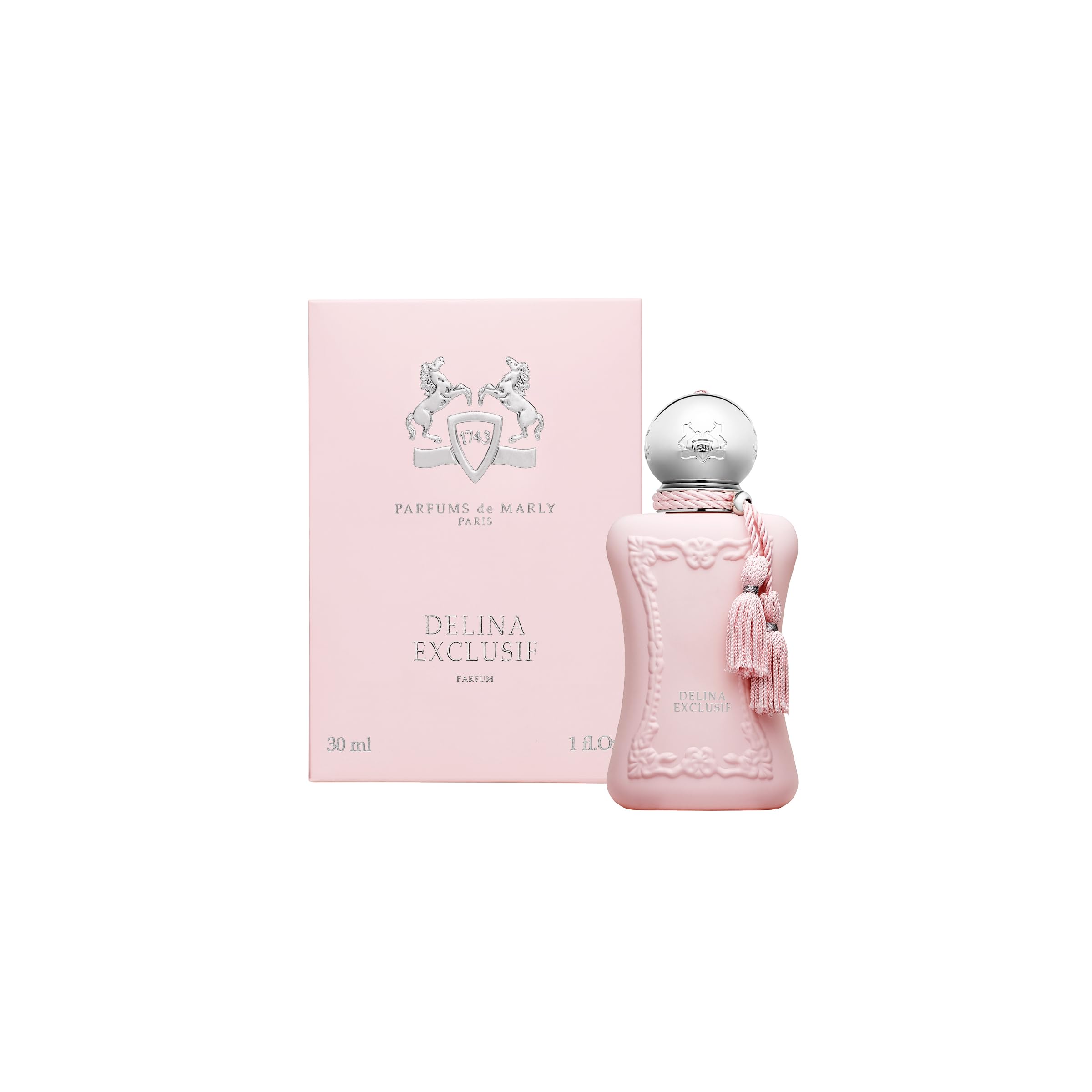 Parfums de Marly Delina Exclusif packaging display ideal for gifting.