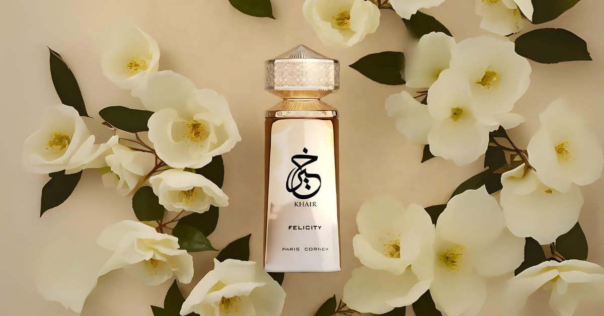 Paris Corner Khair Felicity note card reveals fragrance profile for shoppers