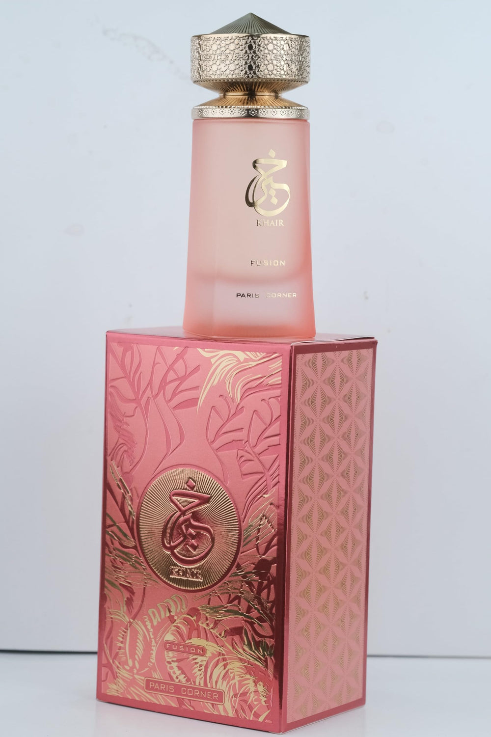 Paris Corner Khair Fusion Lychee showcases jasmine sambac, violet and Damask rose