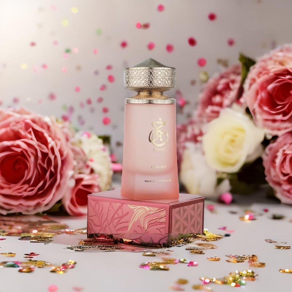 Paris Corner Khair Fusion Lychee packaging box ready for gifting