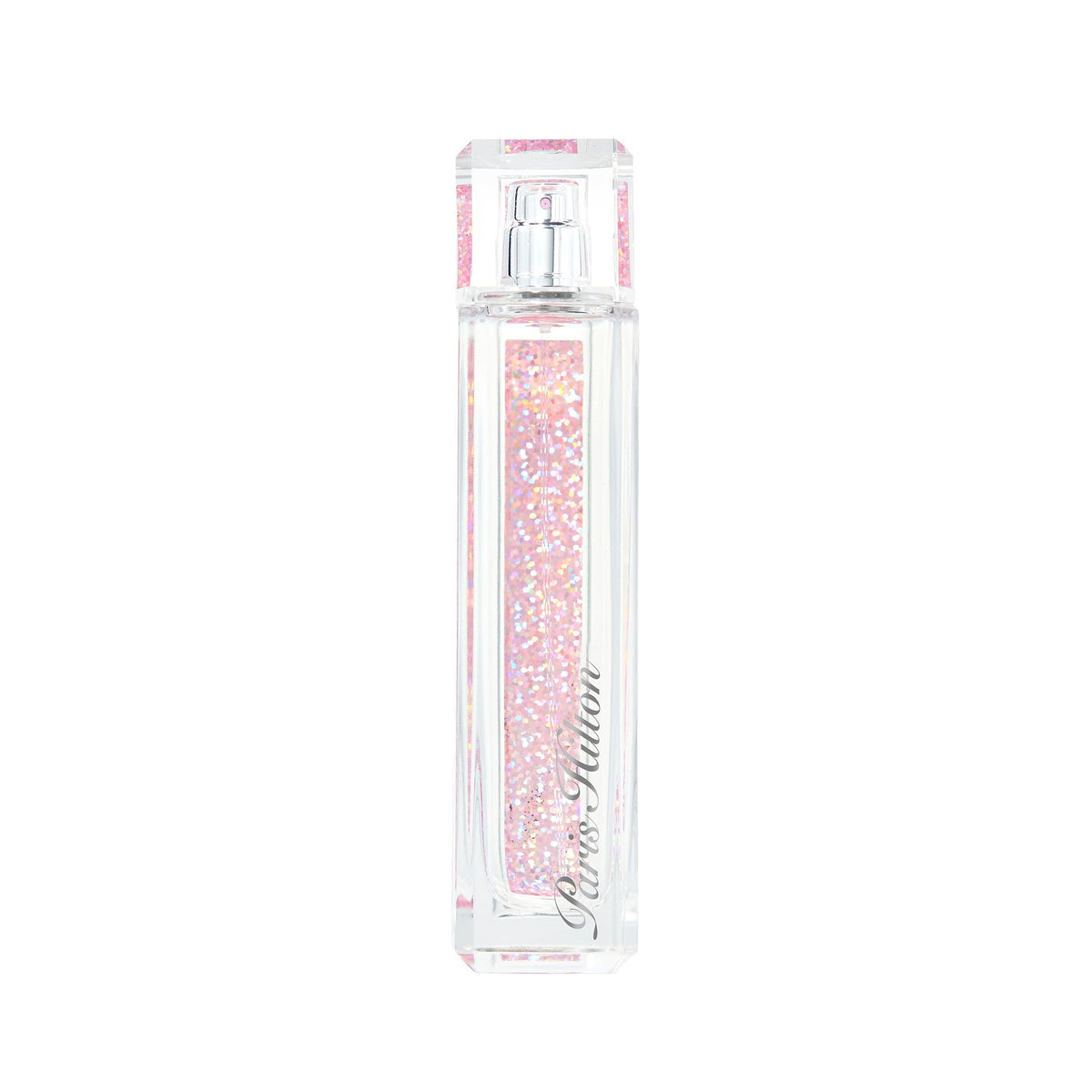 Paris Hilton Heiress bottle, front view, elegant packaging for a luxurious fragrance experience