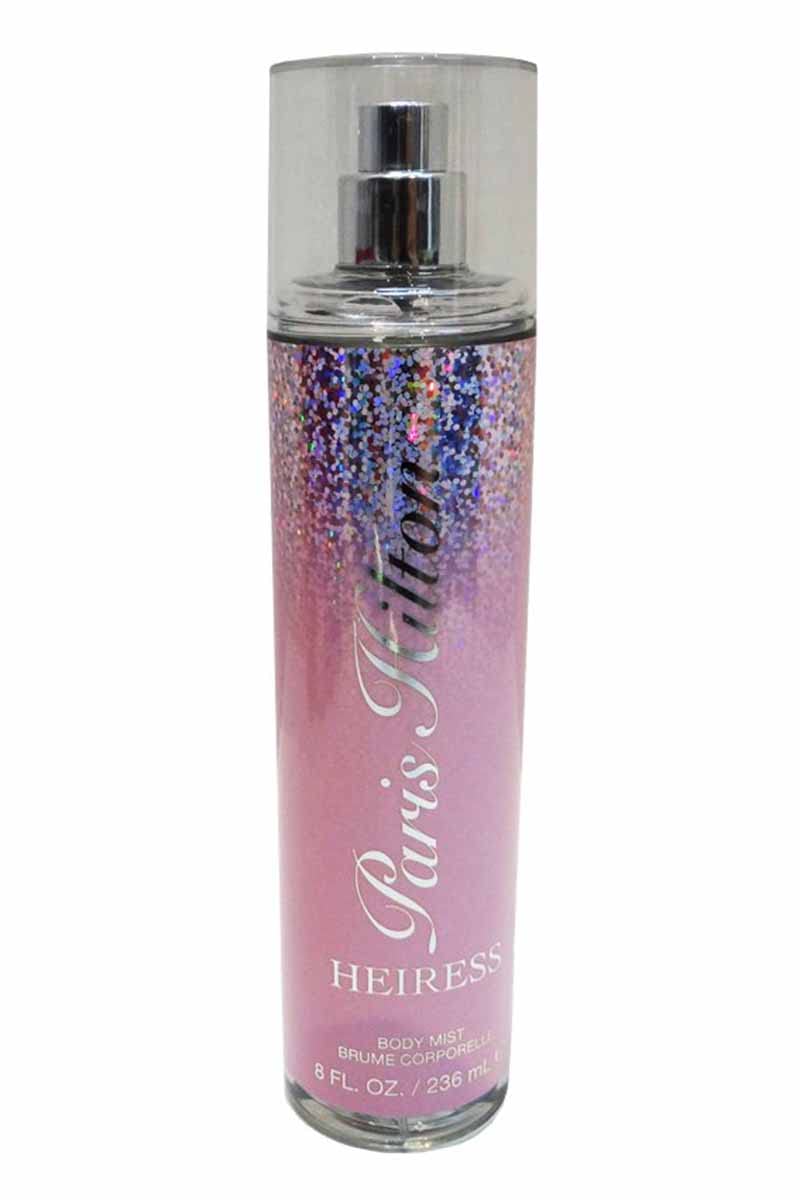 Paris Hilton Heiress fragrance mist spray ready for a fresh boost.