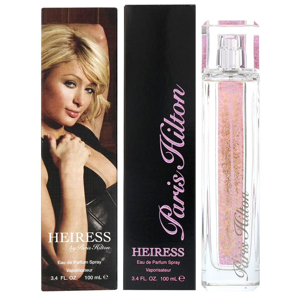 Heiress packaging varies in retail box for this fragrance.