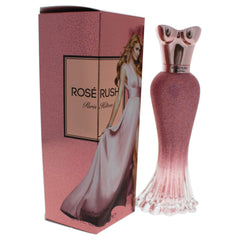 Base notes amber cedar and white musk add warmth to Rose Rush.