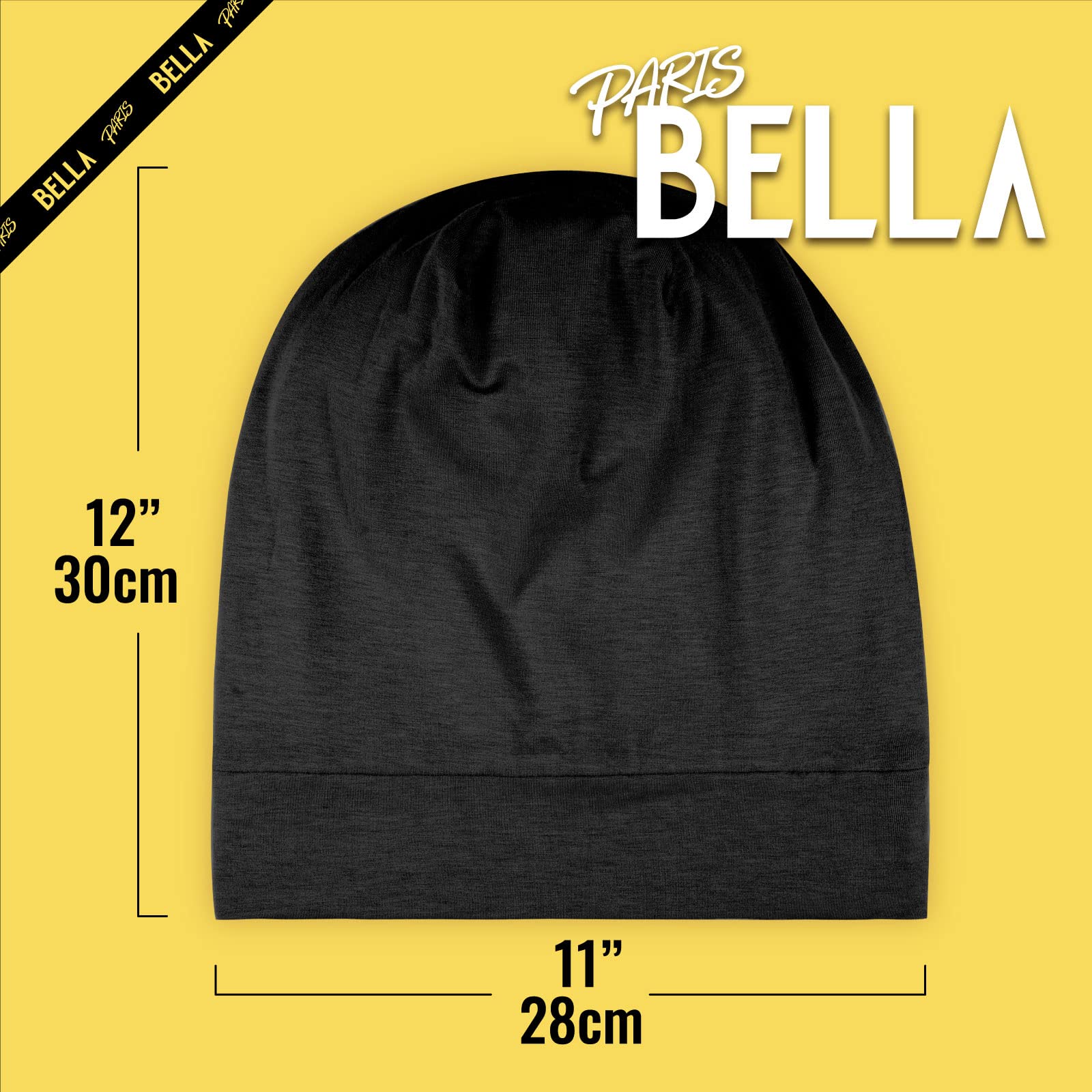 Gorro de dormir Parisbella para cuidado del cabello favorece el estilo al despertar