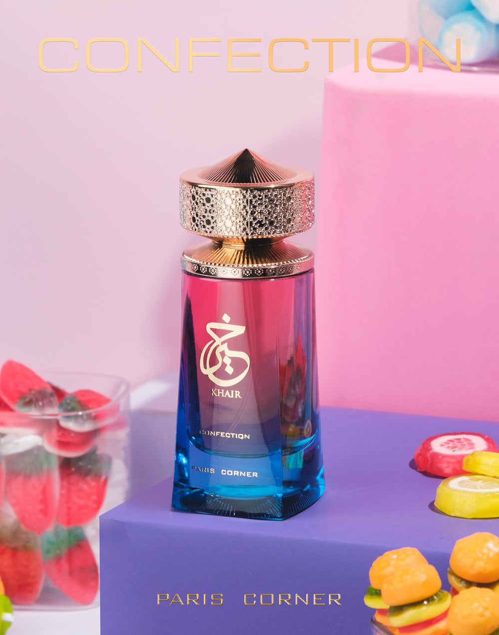 Khair Confection jasmine vanilla note delivering floral, warm vanilla for evening wear.