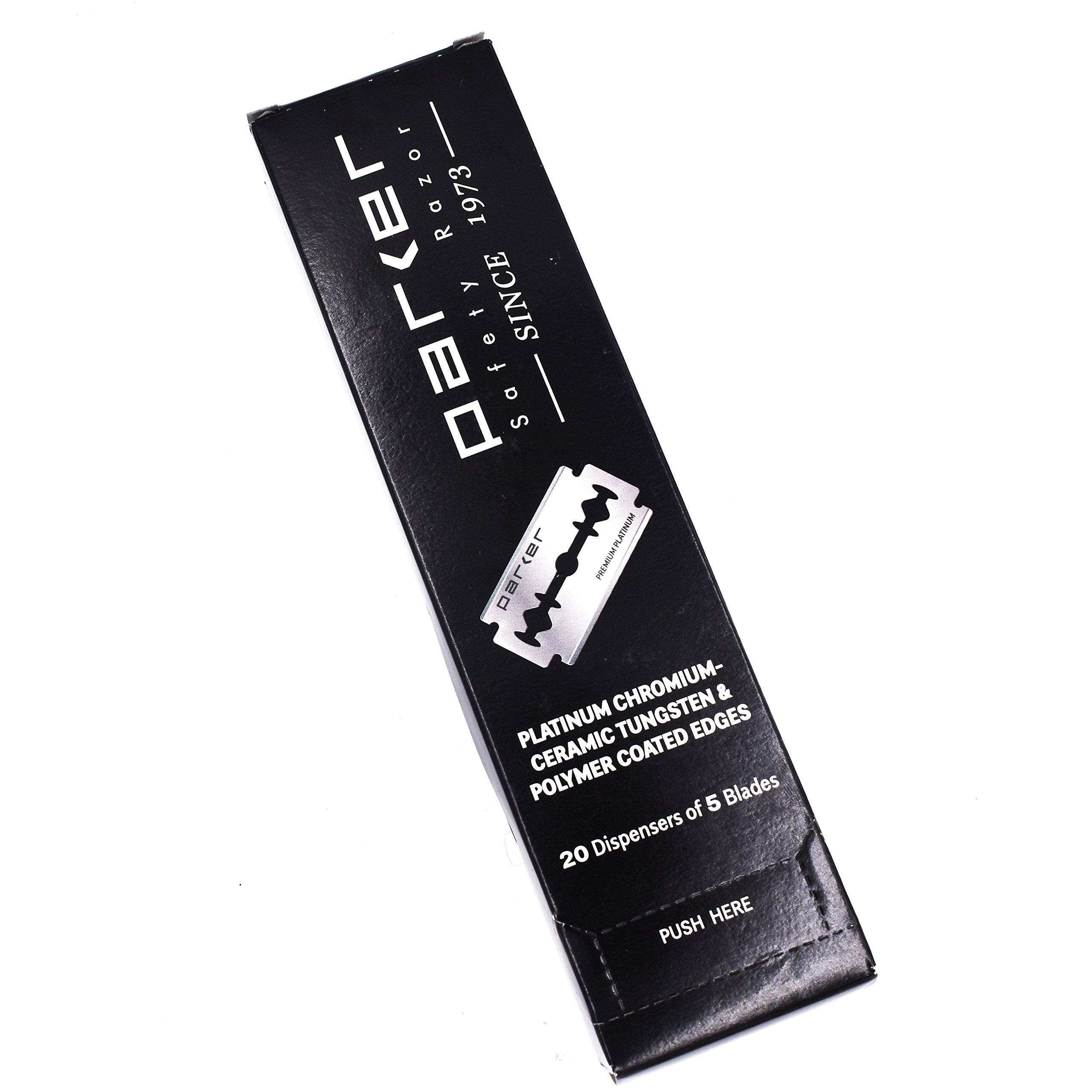 Parker professional shave blades offer reliable sharpness across multiple shaves