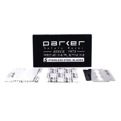 Parker universal DE razor compatibility blades fit all standard razors