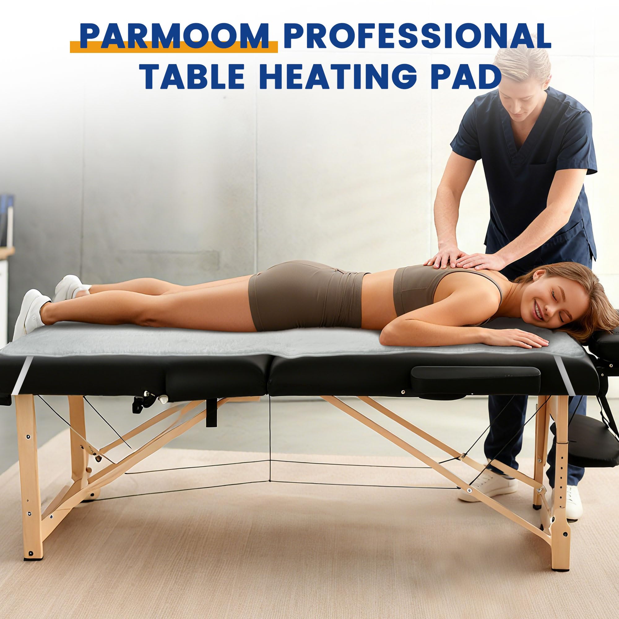 PARMOOM heating range 86-131°F offers tailored warmth.
