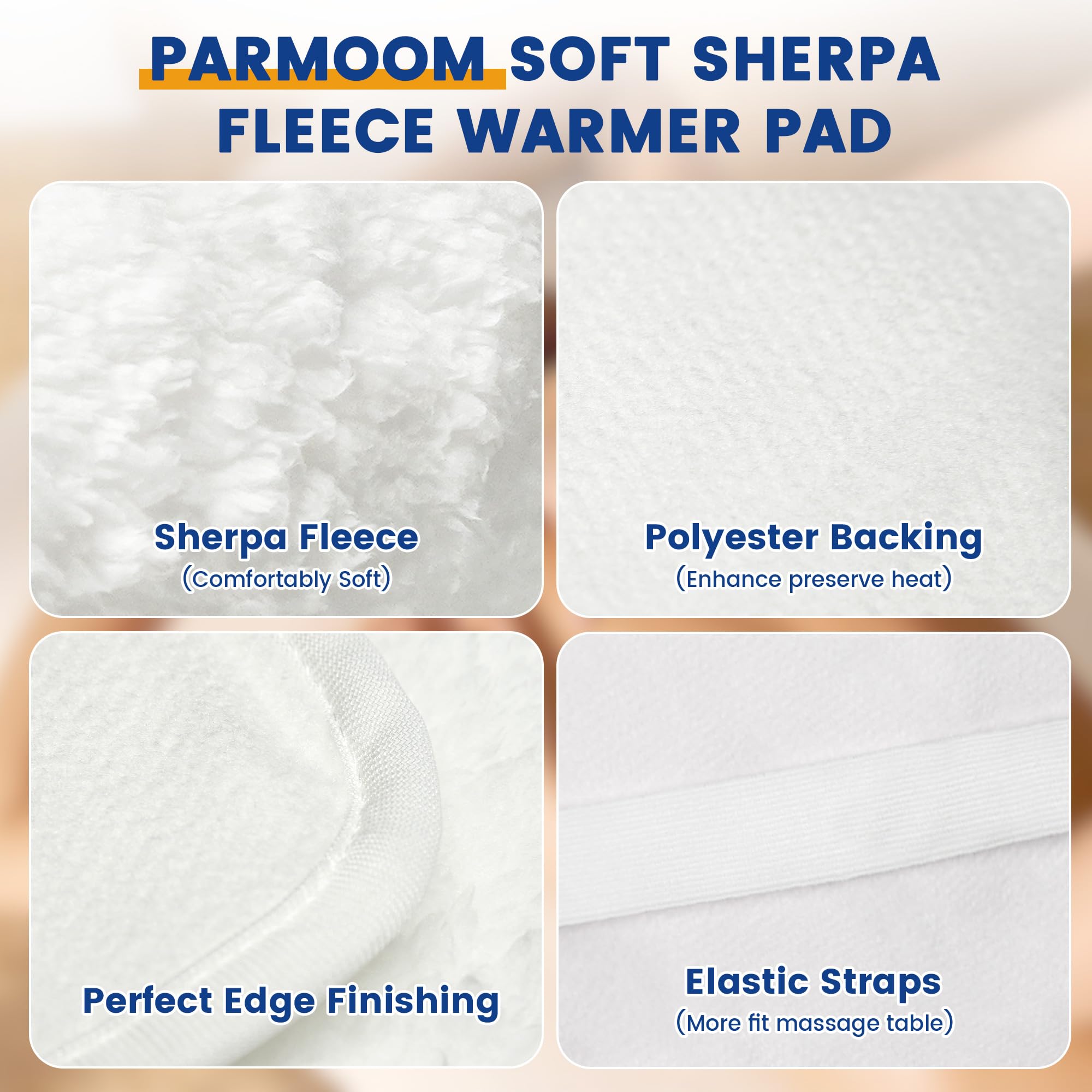 Overheat protection keeps PARMOOM sessions safe and controlled.