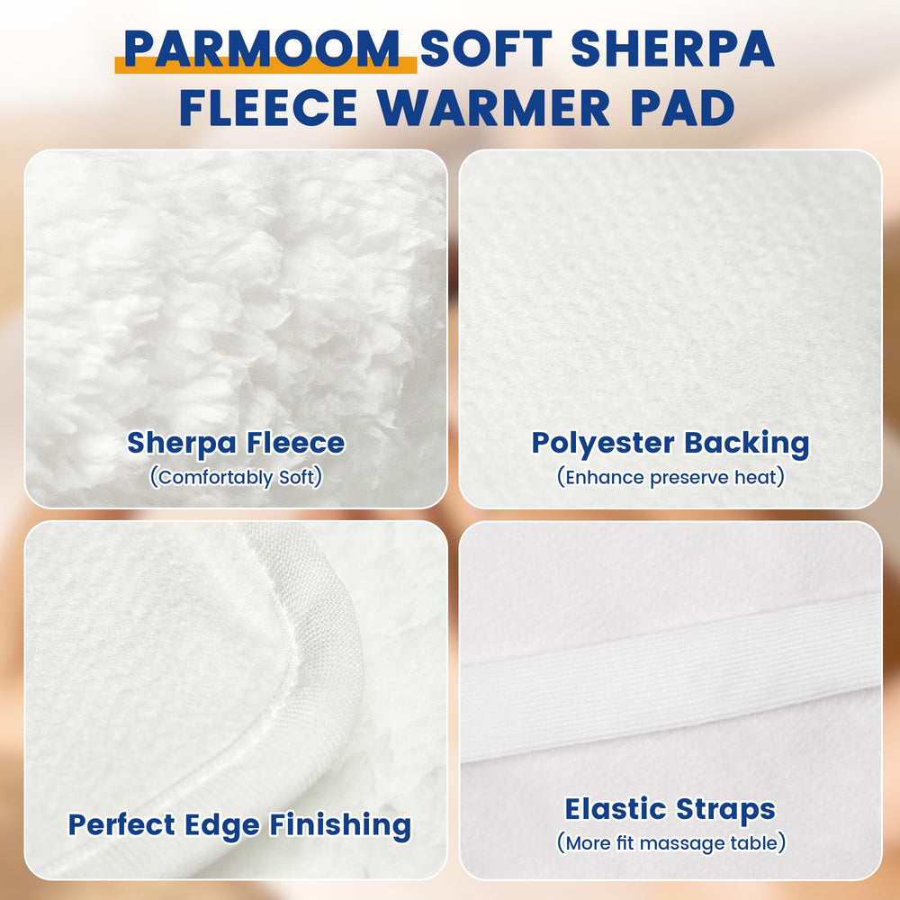 Overheat protection keeps PARMOOM sessions safe and controlled.