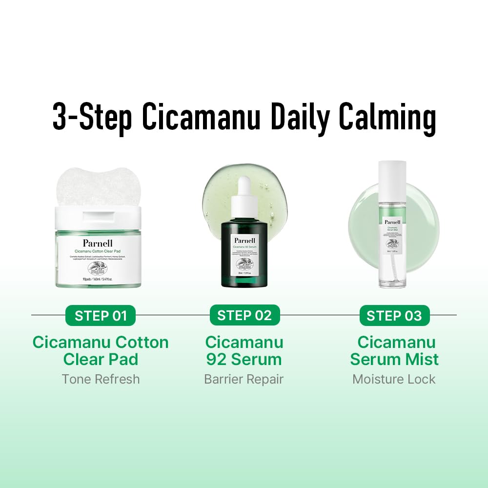 Parnell Cicamanu 92 Serum brillo instantáneo sin grasa.