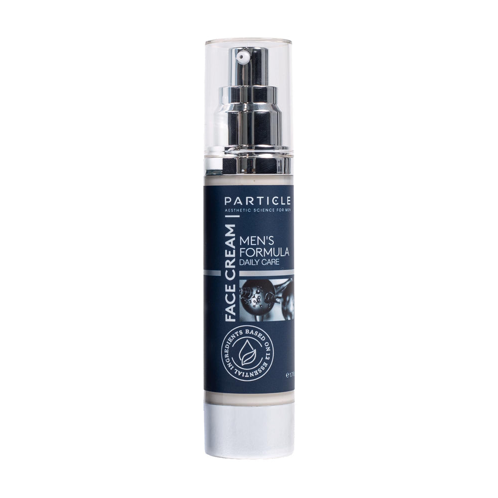 Particle 6-in-1 cream texture on skin with smooth finish.