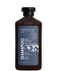 Particle Hair Thickening Shampoo bottle for men in 400 mL, ideal for daily grooming.
