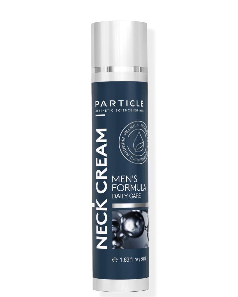 Particle Neck Cream front packaging for daily neck care and hydration