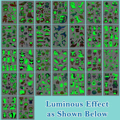 Partywind luminous space tattoo sparks curiosity at glow parties