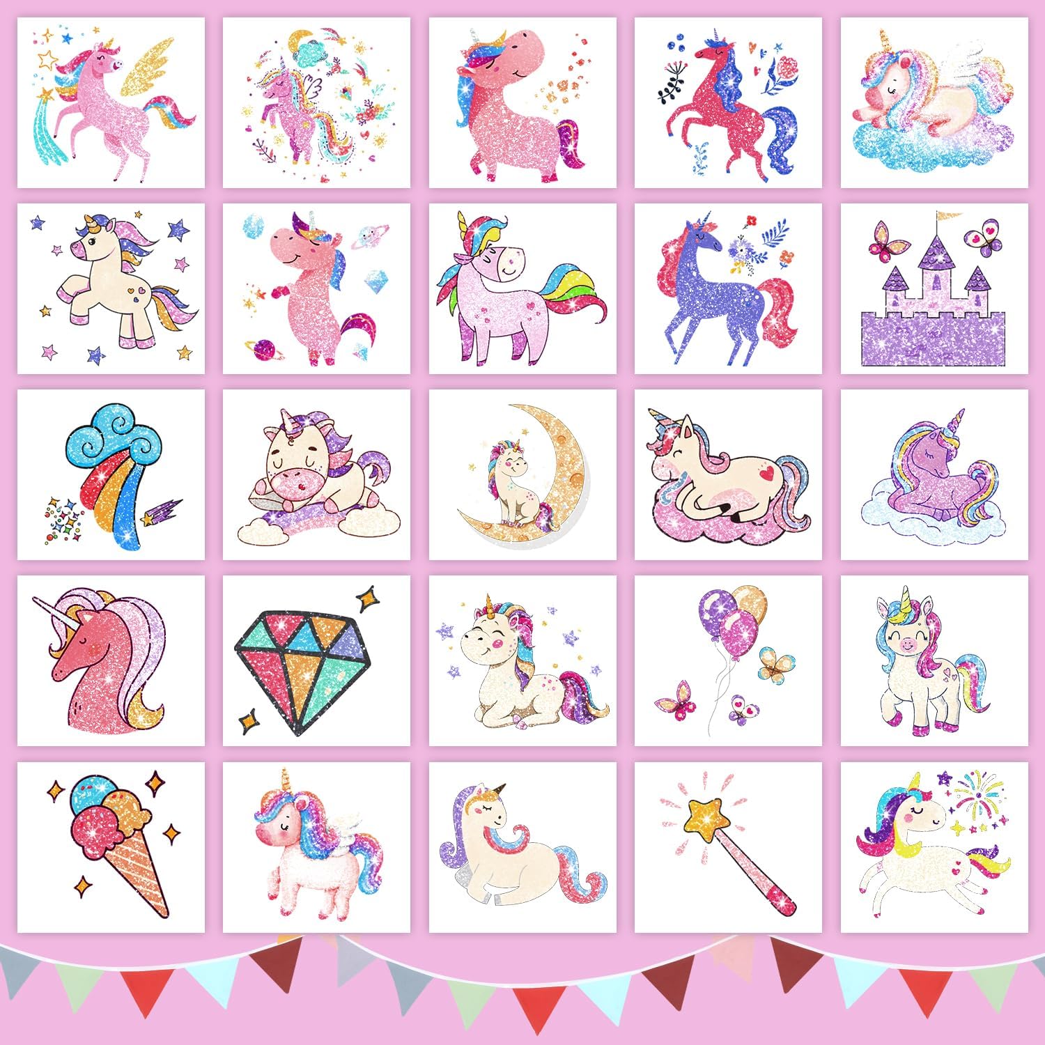 Tatuajes PARTYWIND que duran entre 3 y 5 días.