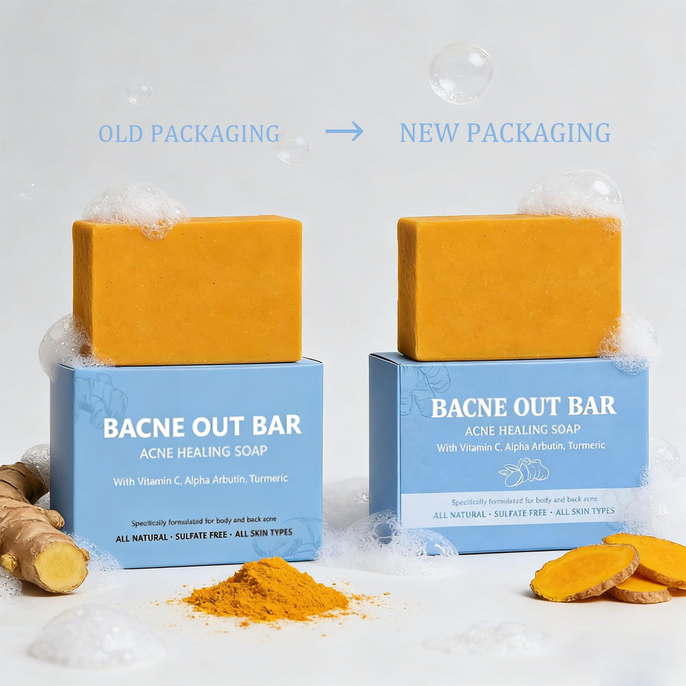 PARWENE Bacne Out Bar experiencia de limpieza suave y refrescante.