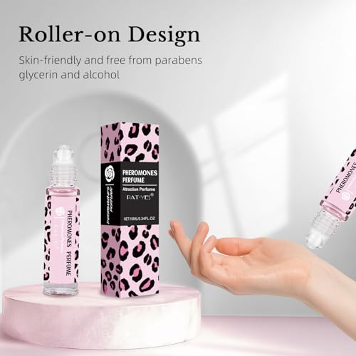 PAT-YES roll-on behind the ear application for subtle scent release.