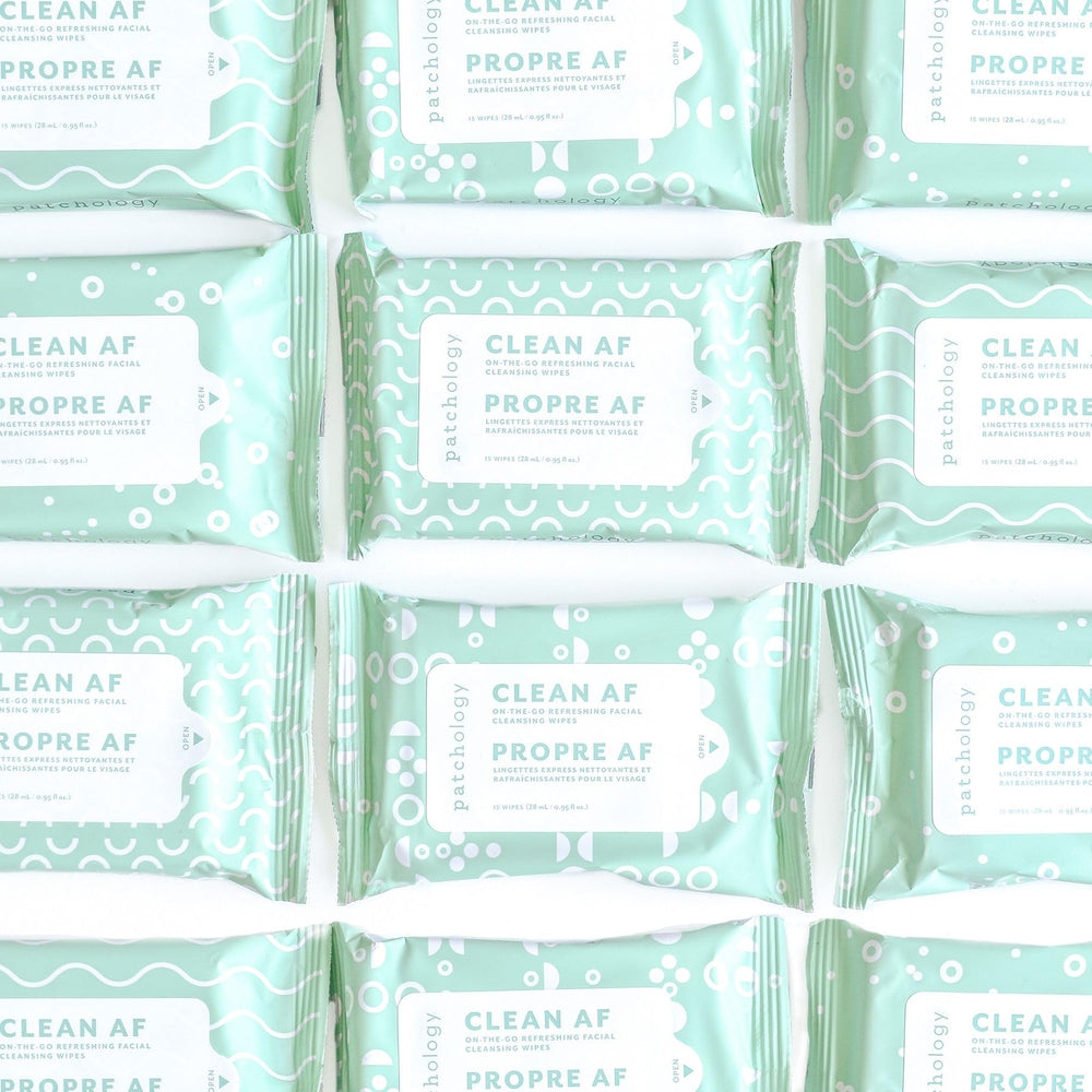 Patchology Clean AF, uso diario compacto para piel limpia y fresca