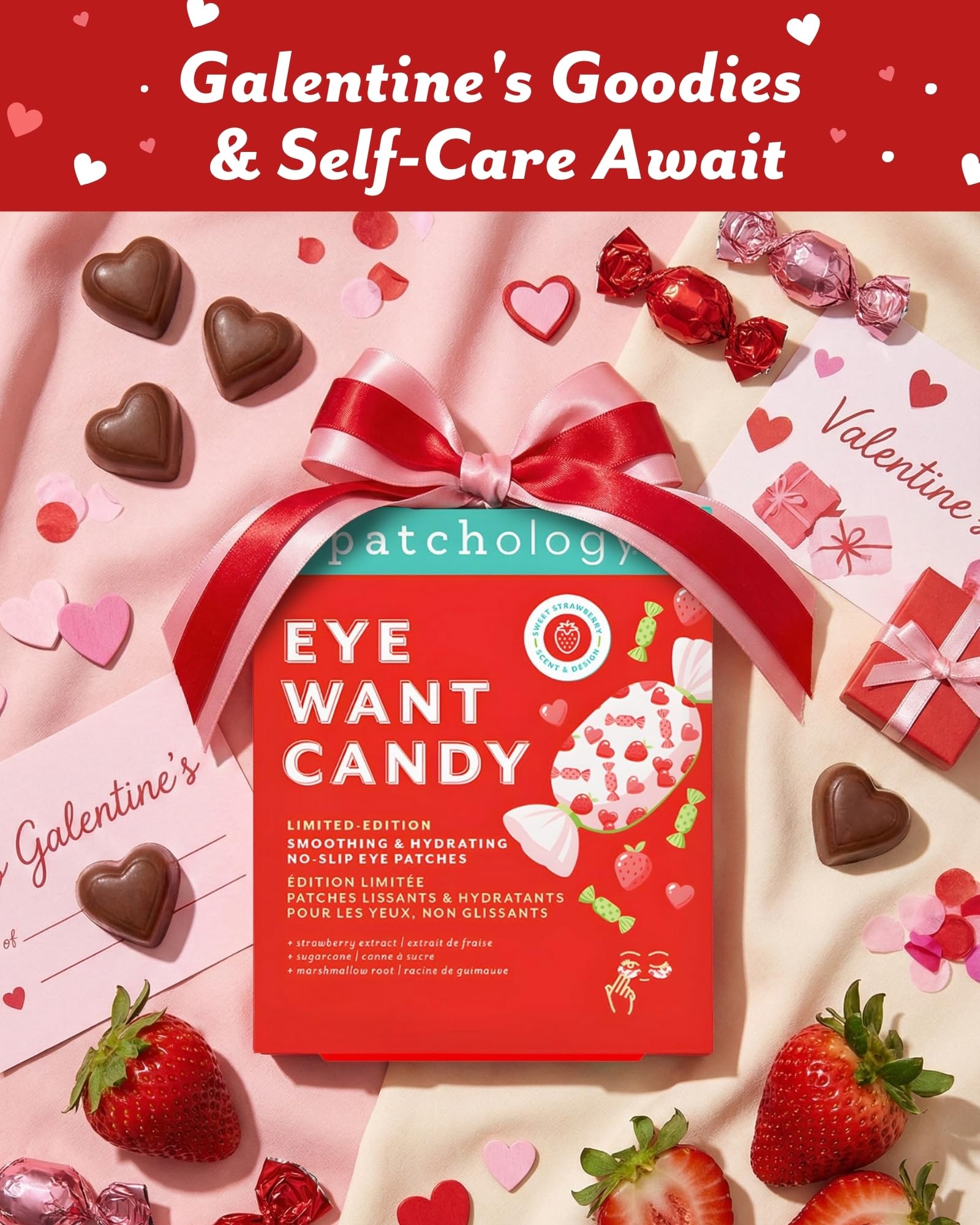 Patchology Eye Want Candy parches oculares para una experiencia spa en casa
