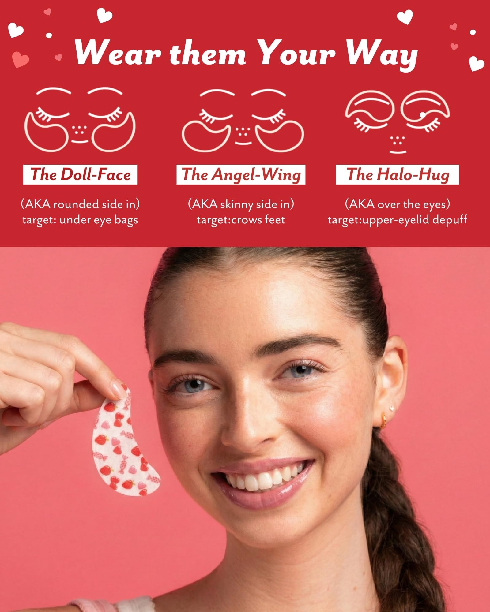 Patchology Eye Want Candy parches oculares con ingredientes naturales para hidratación suave