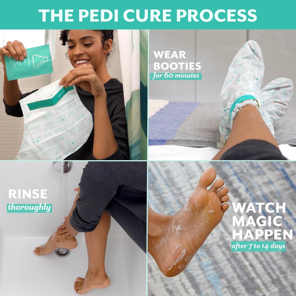 Patchology PoshPeel Pedi Cure: sensación suave en piel de pies tras tratamiento