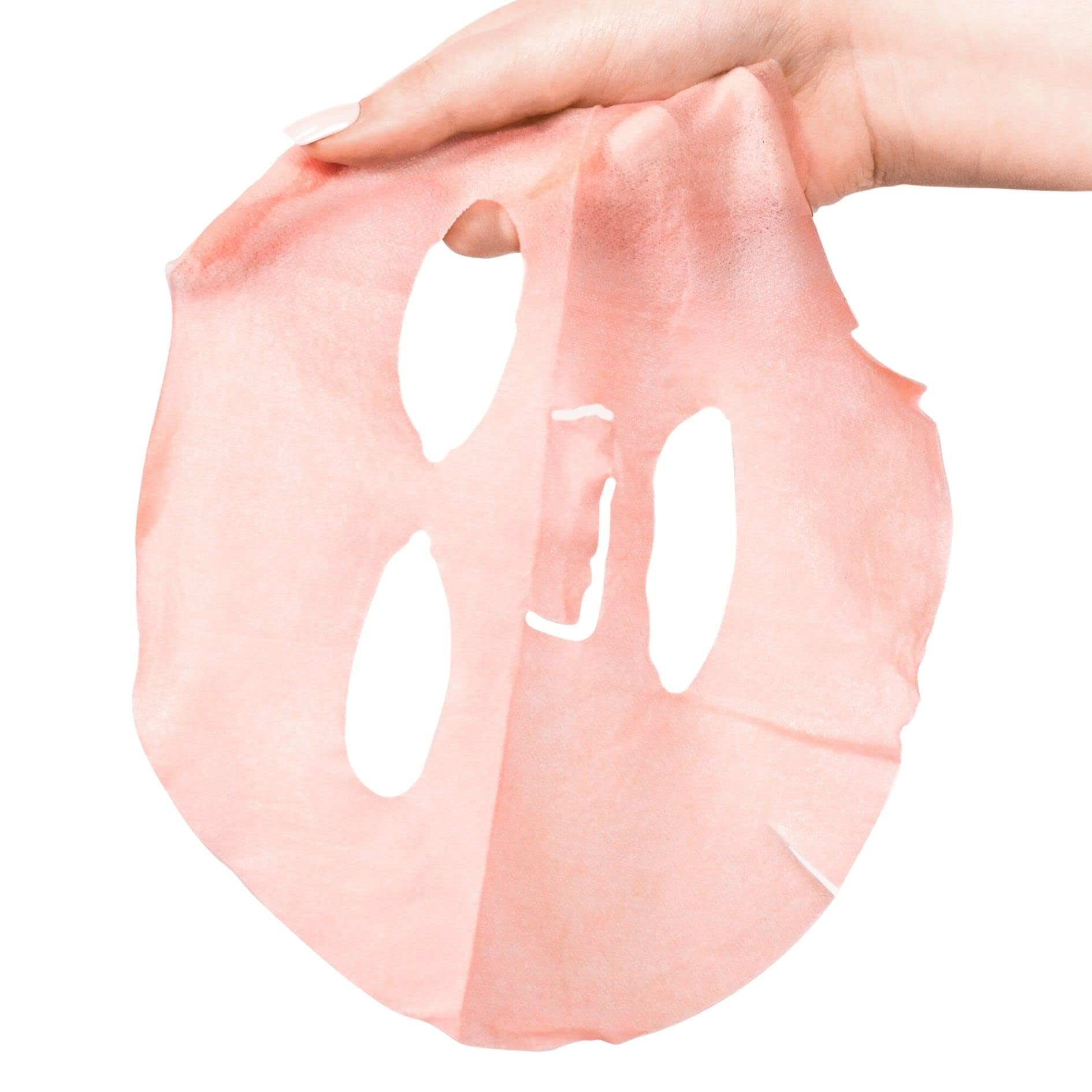 Patchology Rosé-scented mask close-up highlighting gentle fragrance.