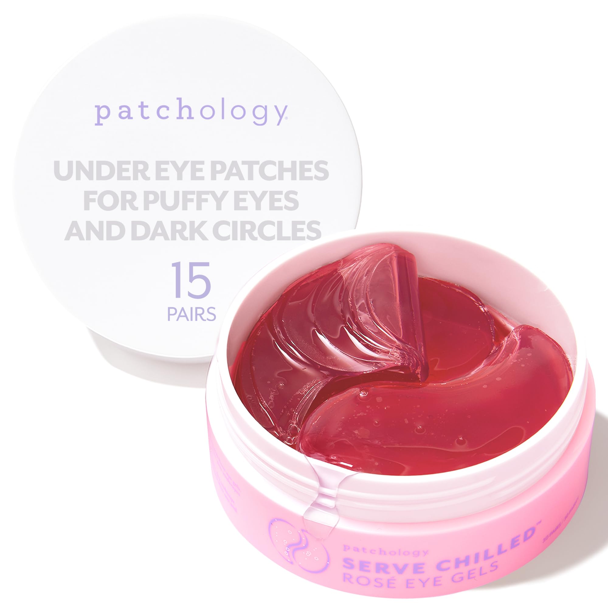Patchology Serve Chilled Rosé Ojos: parches gel para ojos cansados