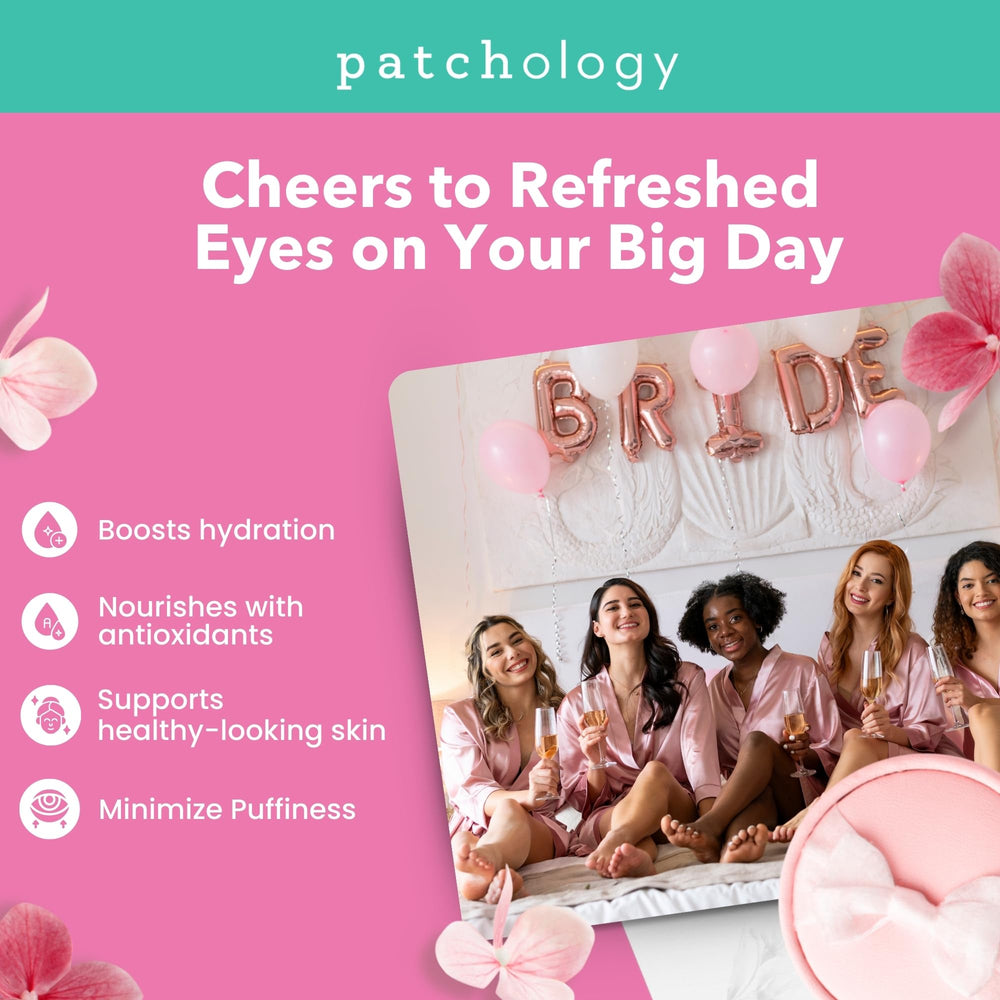 Set regalo Patchology para damas de honor, listo para sorprender.