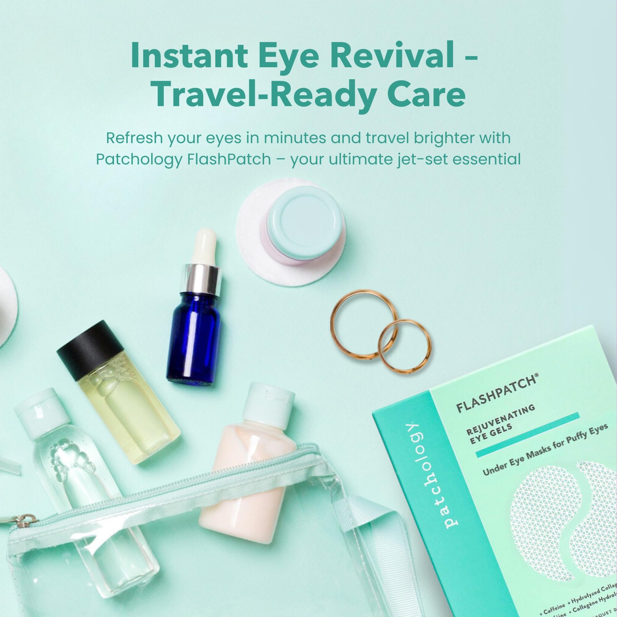 Patchology after-flight pampering patch de-puffs and brightens eyes