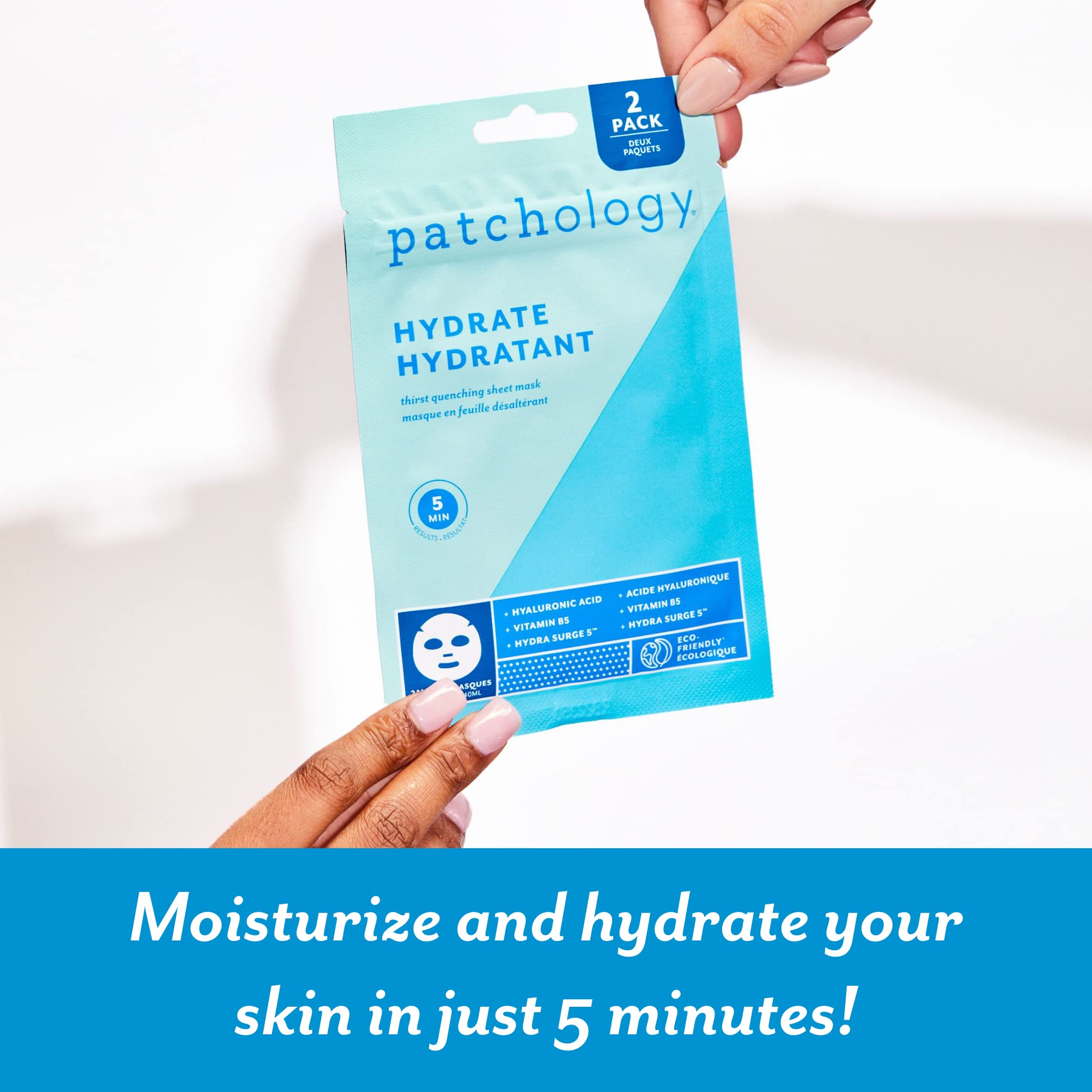 Patchology uso diario para cuidado facial rápido